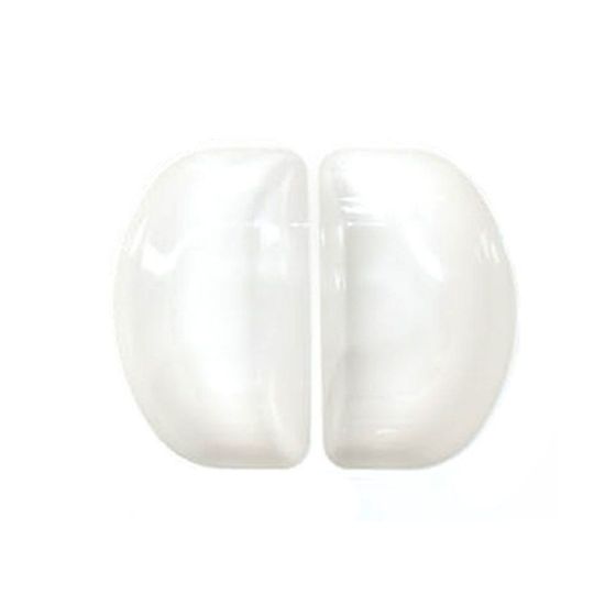 흰색 중국집 업소용 멜라민 짬짜면기(WD7264B)