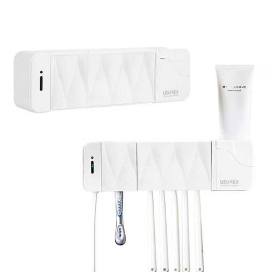 1+1 유토렉스 가정용 칫솔살균기 걸이 소독 건조기