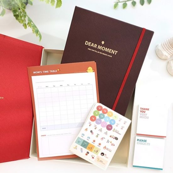 제이밀크 육아를 응원해 다이어리 선물 SET