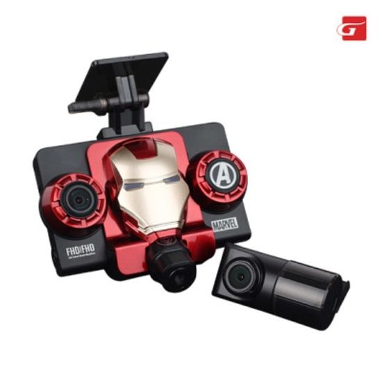 지넷 2채널 FHD 블랙박스 아이언맨 32GB