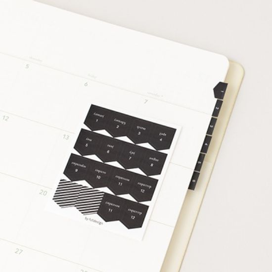 바이풀디자인 생각보관함 슬림 A4 주간 2023