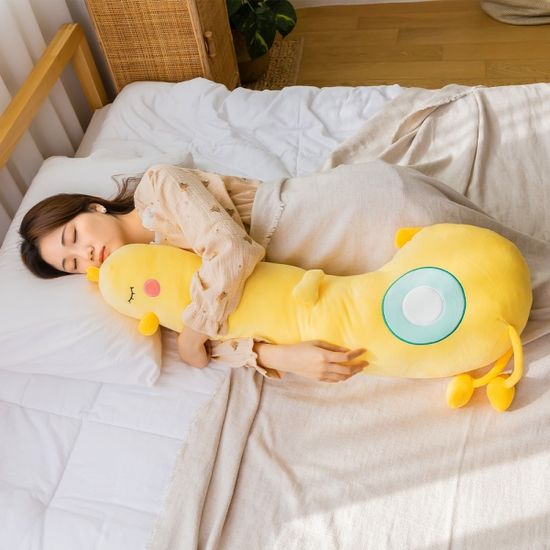 레토 쫀득 모찌 오리 인형 바디필로우 롱쿠션