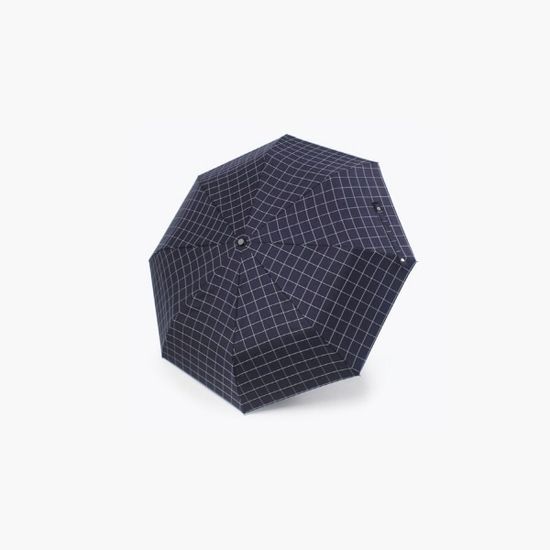 파라체이스 3256 코튼 체크 포플러 우드그립  3단우산