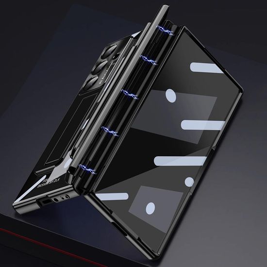 갤럭시Z폴드 7 6 5 펜 수납 자석 힌지 거치대 케이스