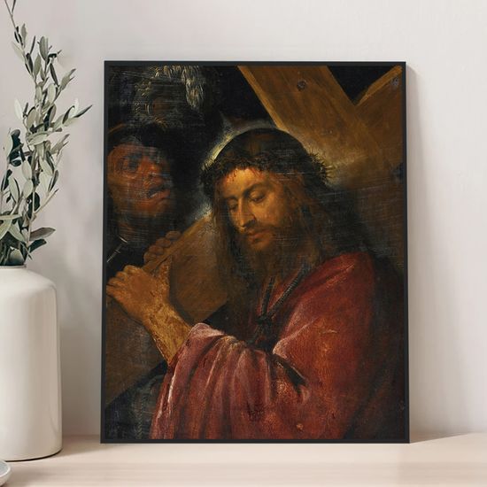 티치아노 - 십자가를 지고 가시는 그리스도 