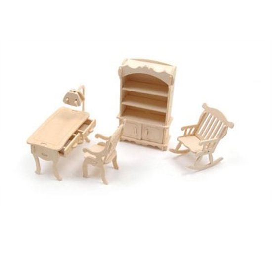DIY 인형가구 공부방세트