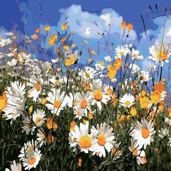 MS7861 들국화향기 size 40x50cm  