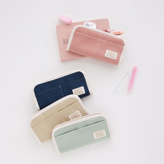 스티치 펜슬 케이스 (4종)