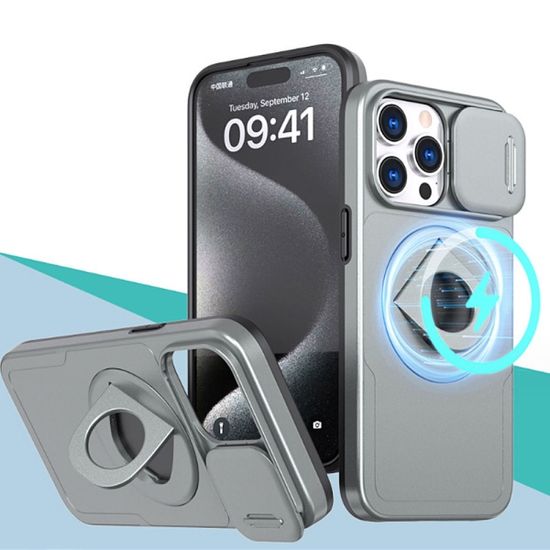 아이폰 13 12 프로 맥스 슬라이드 맥세이프 링 케이스