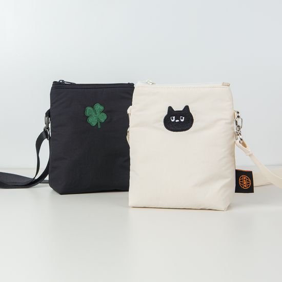 Airy 미니 크로스백 - 깜냥이