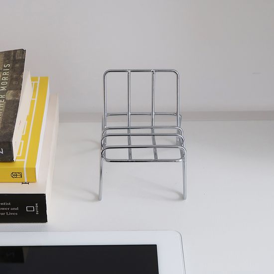 실버 의자 스탠드 핸드폰 거치대