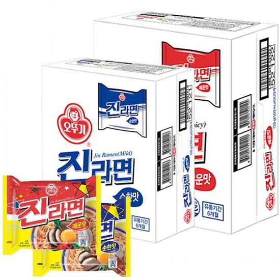 [오뚜기]진라면 (매운맛/순한맛) 골라담기(1박스구성)