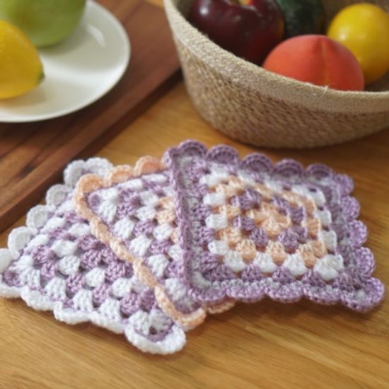 프루티 헹굼 수세미 - 코바늘 키트 (초보자 추천)