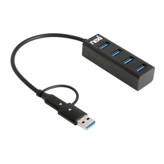 (NEXI) 넥시 USB3.1/3.0 4포트 허브 (NX1275)