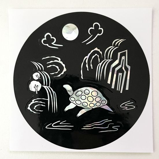 자개스티커 전통 문양 만들기 DIY 자개 공예