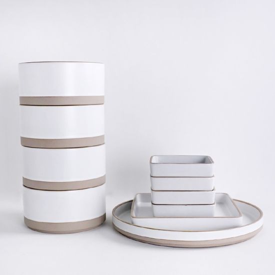 서하 도자기 무광 4인 식기세트, 그릇세트 B 18p