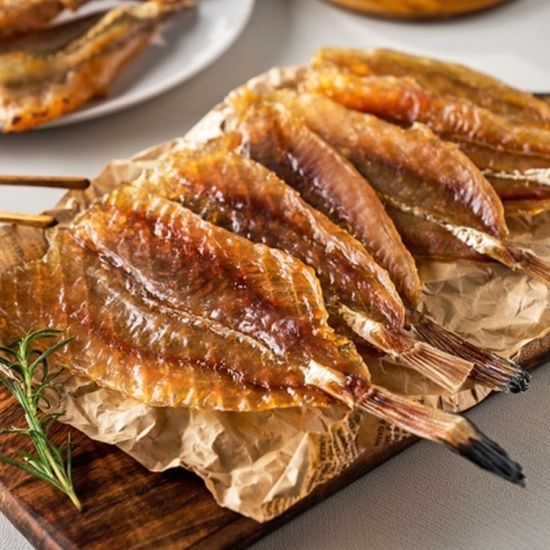 캠핑 안주 두툼한 순살 꼬리 아귀포 5미