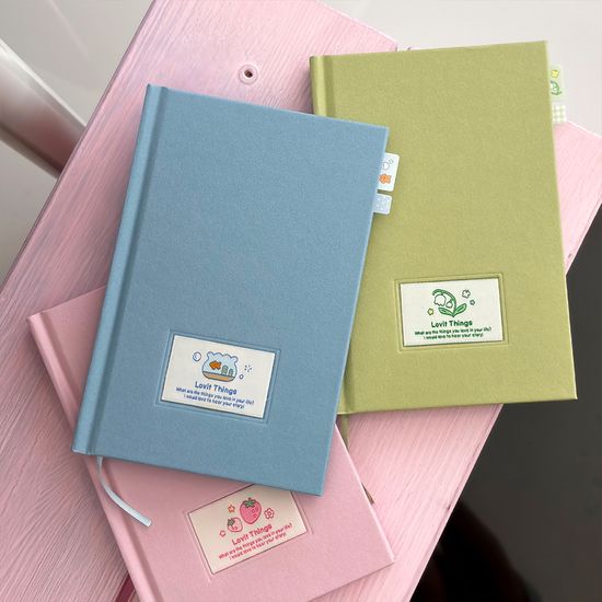 러빗띵스 라벨 다이어리 세트 ver.2