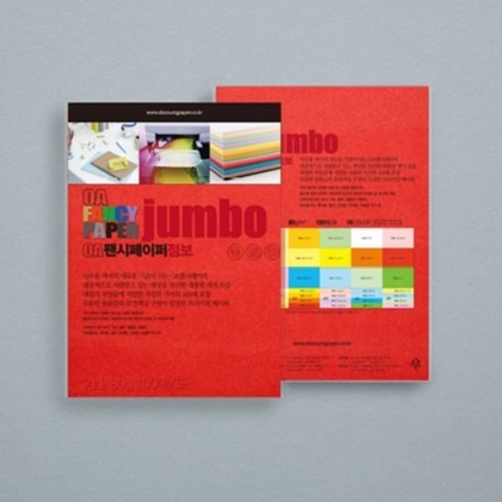 두성종이 칼라복사지 OA 점보 100매 24종 A4 80g