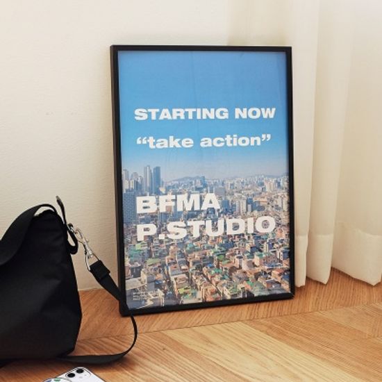 BFMA A4,A3 포스터 - 테이크액션