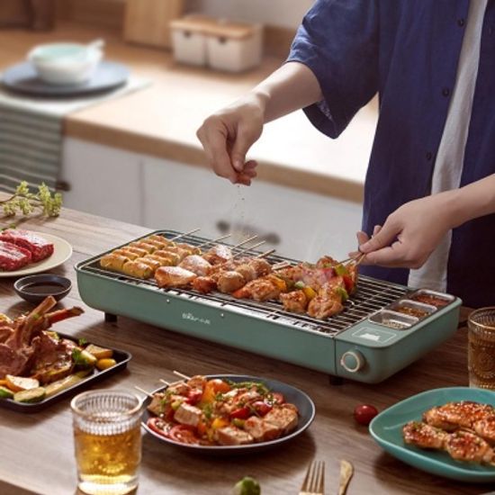 가정용 바비큐 꼬치 생선구이 다목적 전기 그릴
