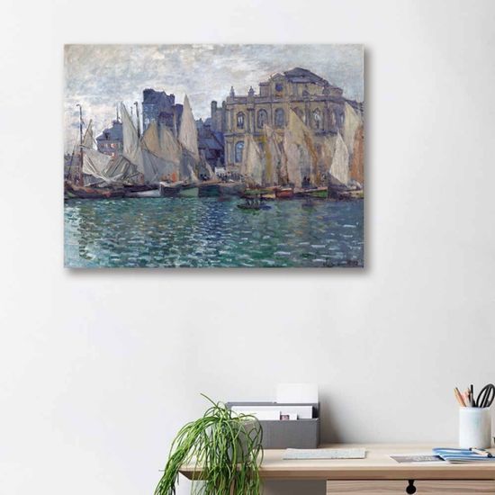 모네 - 르 아브르의 미술관, 캔버스액자