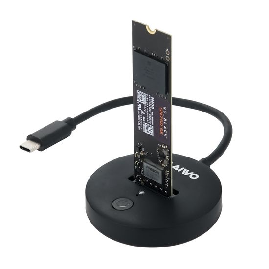 외장하드 도킹스테이션 / NVMe M.2 SATA SSD LKS698D