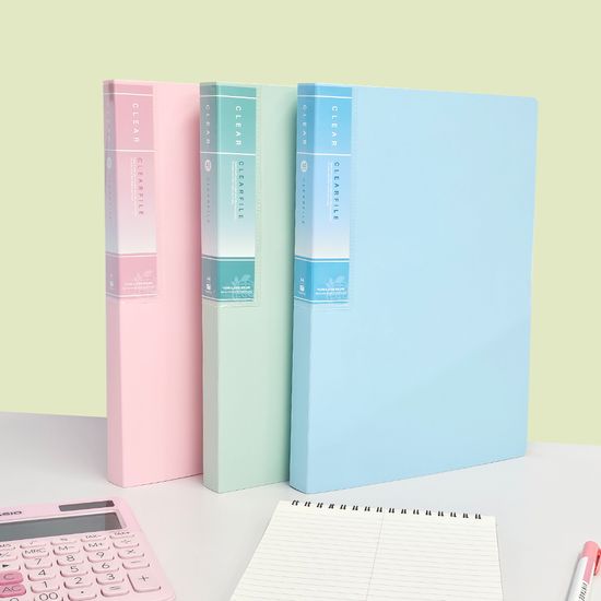 에코 클리어 화일 40매 A4 서류보관 문서정리 파일