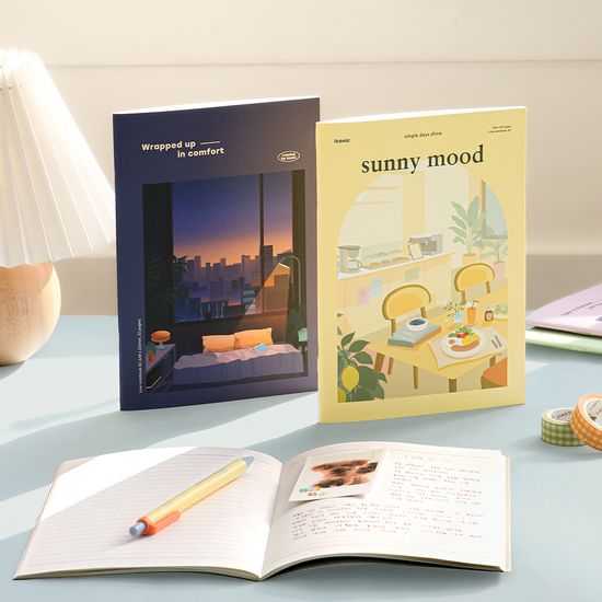 아이코닉 하루 유선노트 A5