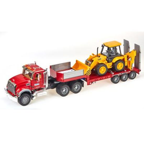 [브루더_공식]MACK 트럭과 백호 로더