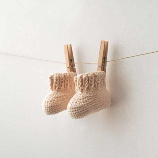 호두 아기 부츠 - 코바늘 키트