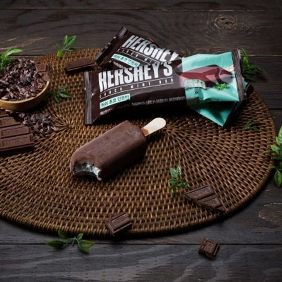 편의점 베스트셀러 허쉬아이스크림 22개(민트구성)