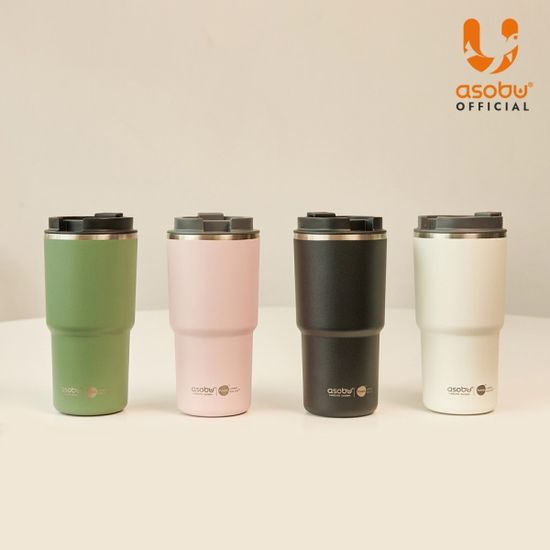 아소부 세라믹 스텐 진공 텀블러 650ML 픽미업 그린