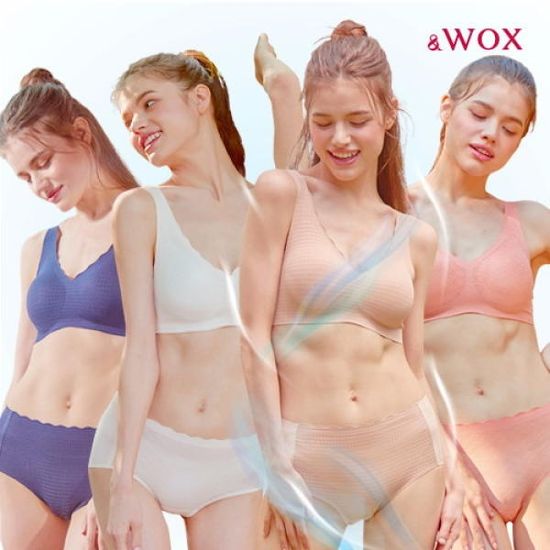 왁스(WOX)아이픽스 쿨레이스 퓨징 브라+팬티 2종 세트