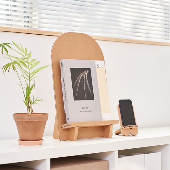 매거진랙 전면스탠드 책장 수납장 진열선반 게시대