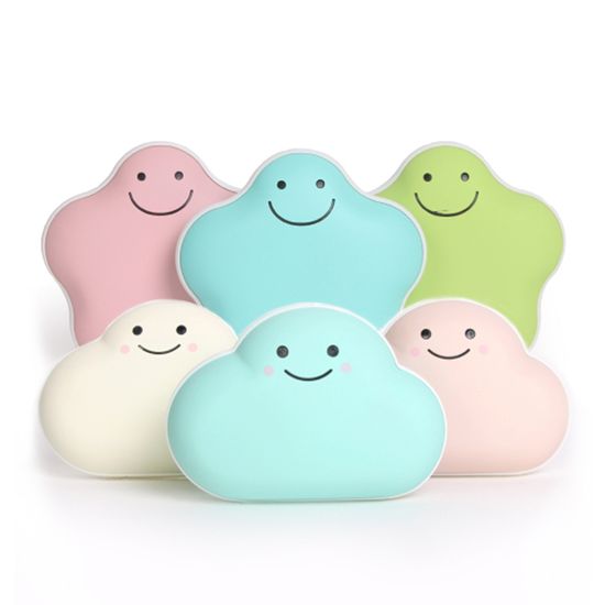 구름 USB 충전식 손난로 & 3600mAh 외장 보조 배터리