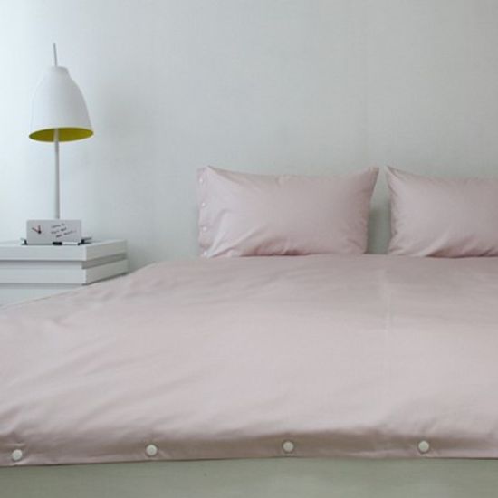 the snap bedding - pink/gray (Q)
