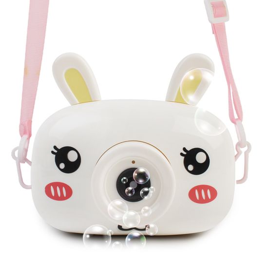 애니멀버블카메라-화이트 비눗방울 버블 나들이