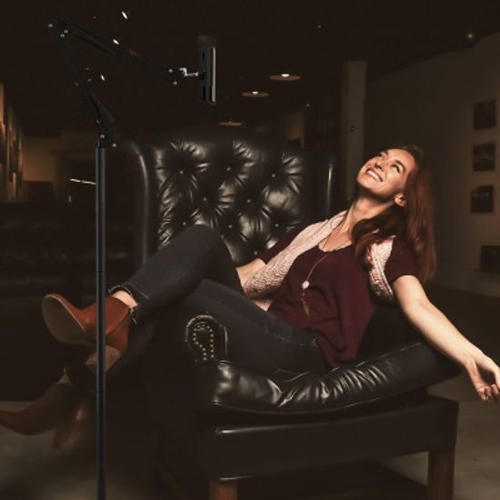 브라이트 2세대 스마트폰 태블릿 대형 탄소강 거치대