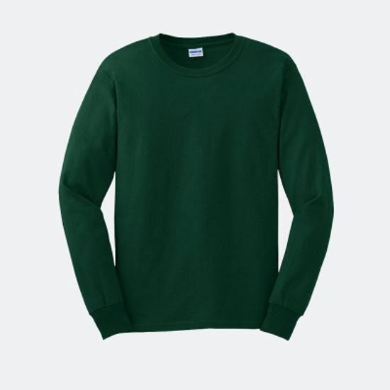 길단 2400 USA핏 무지티 긴팔티