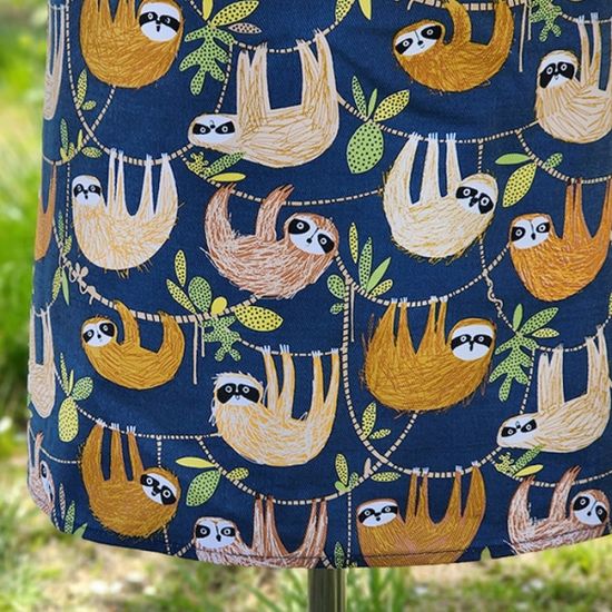 나무늘보 주방 면 앞치마