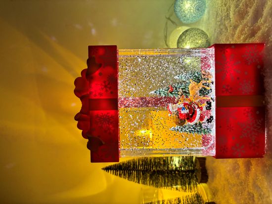 아오라 크리스마스 오르골 스노우볼 워터볼 소품 