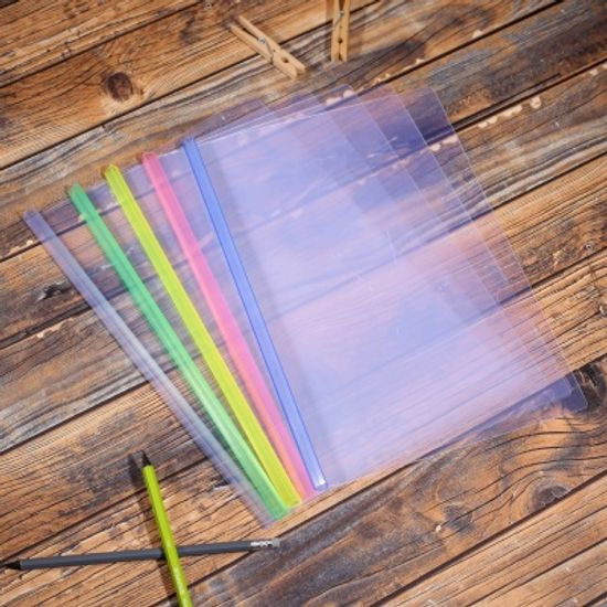 쫄대 클리어파일 10p 세트 A4 쫄대파일