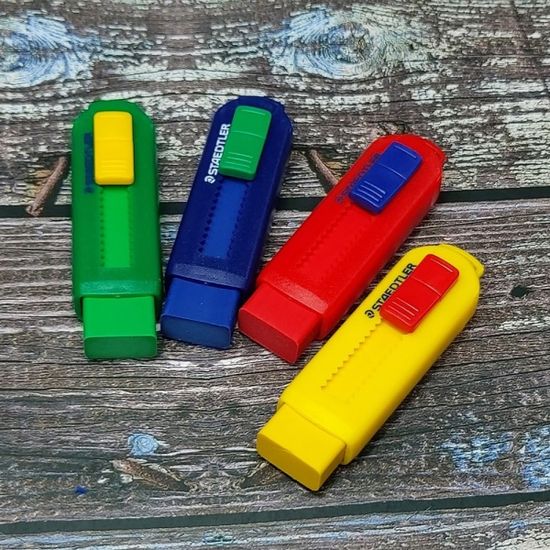 스테들러 DIY 슬라이딩 지우개 525PS-비비드 1개