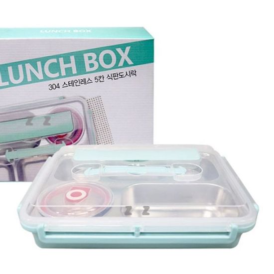 스텐 도시락 뚜껑 식판 도시 WB8F614