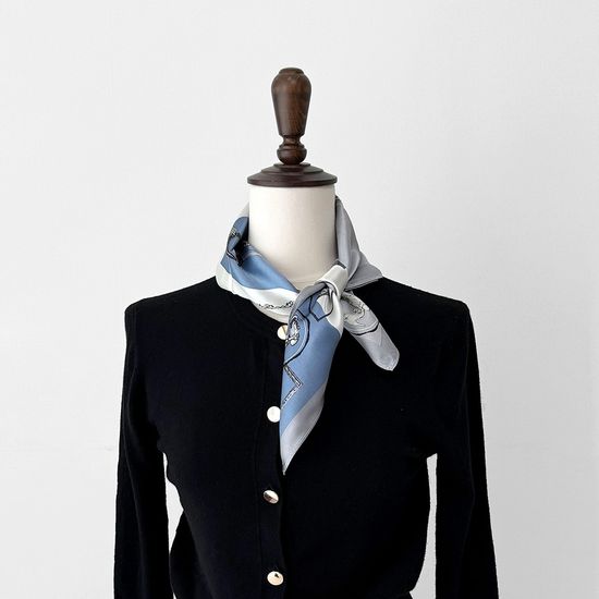 [베네]마드모아젤 실크 쁘띠 스카프 