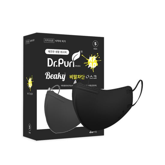 닥터퓨리 KFAD 비키 새부리형 비말차단마스크 25매