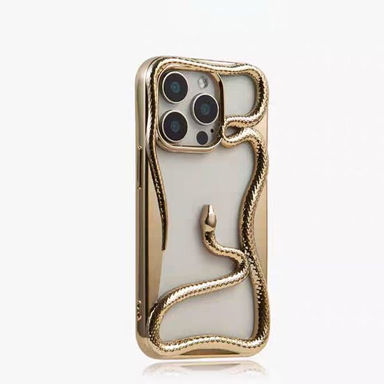 아이폰17 16 15 14 13 12 뱀 유광 매트 테두리 케이스