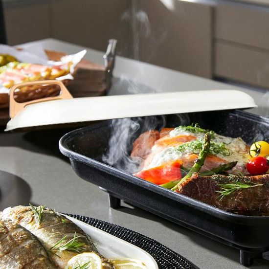 플랜잇 그릴팬 파티쿡 전기그릴 PGF-N400W