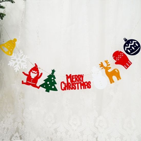 크리스마스 홀리 미니 가랜드